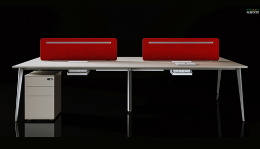 現(xiàn)代職員辦公桌【一】